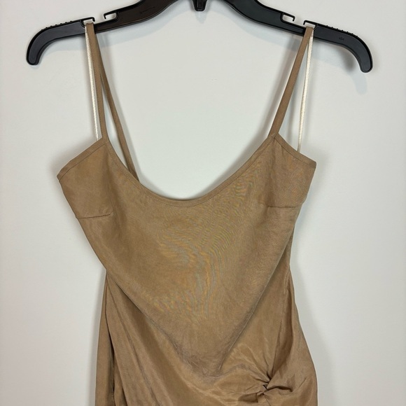 Atoir Turned Around Dress in Bronze Size 4 - Picture 3 of 13